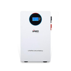Акумулятор SAKO SK-51.2V 100Ah 5 kWh LIFEPO4 LCD (літій-залізо-фосфатний акумулятор)