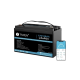Акумулятор TTWEN 12V 100Аh 1280Wh LiFePO4 + Bluetooth (літій-залізо-фосфатний акумулятор)