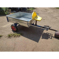 Причіп Komper 100x125 з оцинкованим кузовом