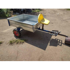 Причіп Komper 100x125 з оцинкованим кузовом