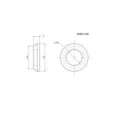 Кільце ROLMUS 5036/01-040 косарки Z-069 дистанційне (пластик) - Wirax