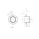 Ступиця тарілки ROLMUS 8245-036-010-775 косарки - Wirax