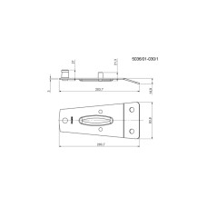 Тримач ножа ROLMUS 82501-010-30 косарки d-12 - Wirax