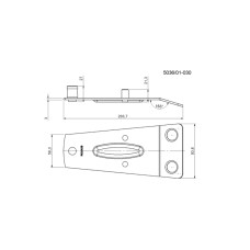 Тримач ножа ROLMUS 82501-010-30 косарки - Wirax