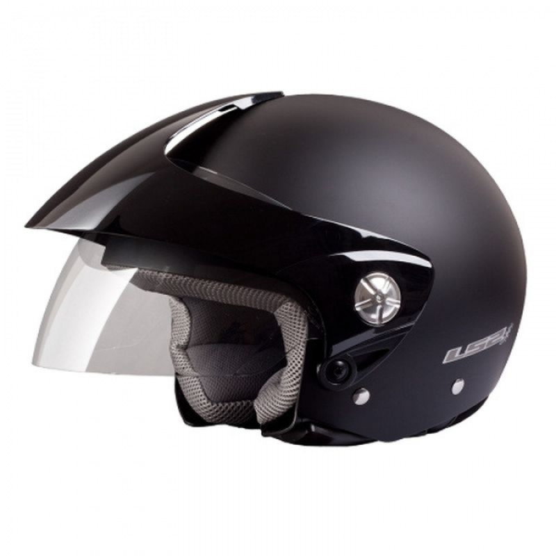 Відкритий шолом LS2 OF518 Midway Solid Black Matt