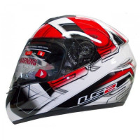 Шолом LS2 FF351 Action White-Red