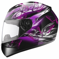 Шолом LS2 FF351 Flutter Black-Pink
